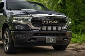 Ram 1500 LED Lightbar Kit - Grille - Diode Dynamics - SS5 Grille CrossLink - White - `19-`24